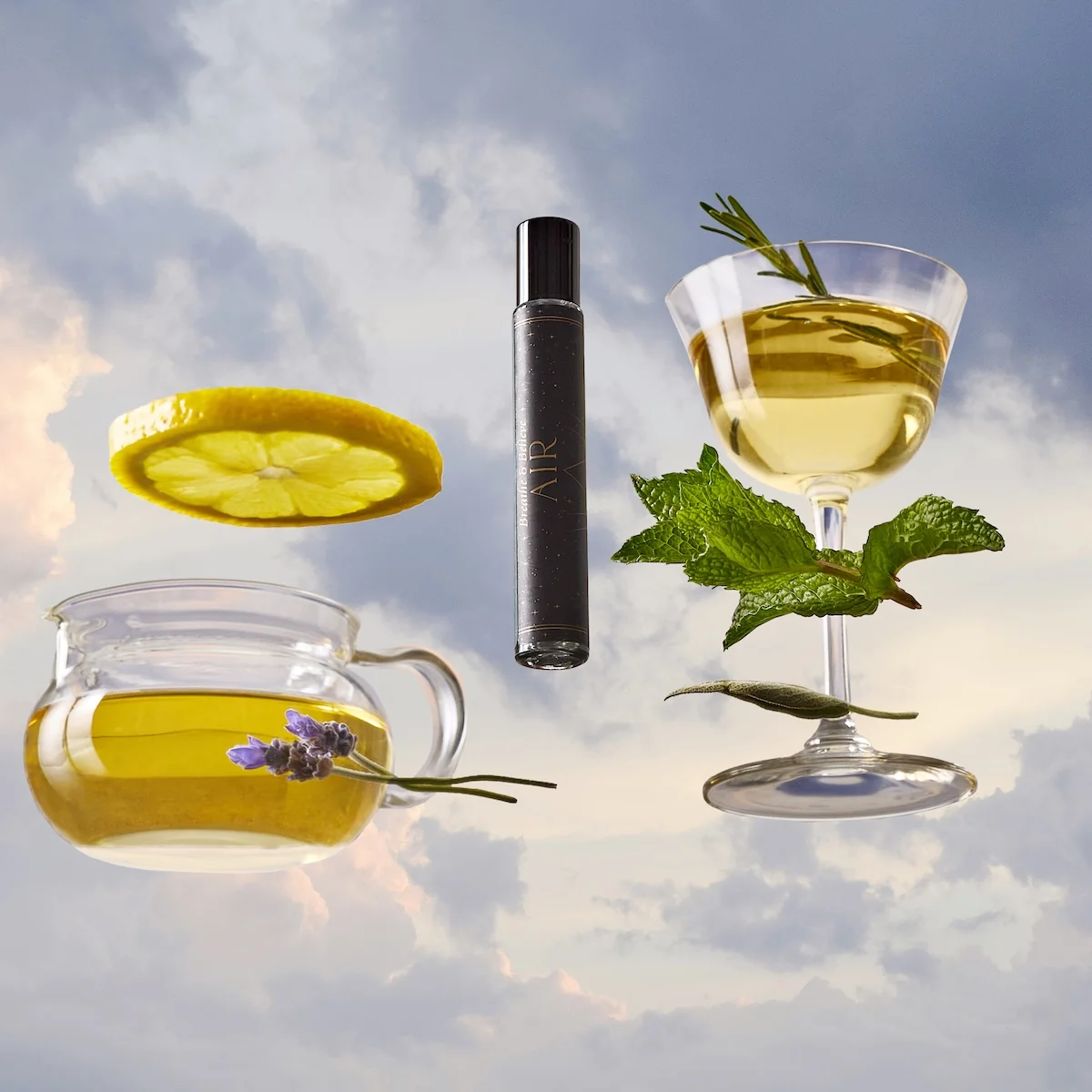 Air: Mint-Citrus-Sage Essential Oil Perfume