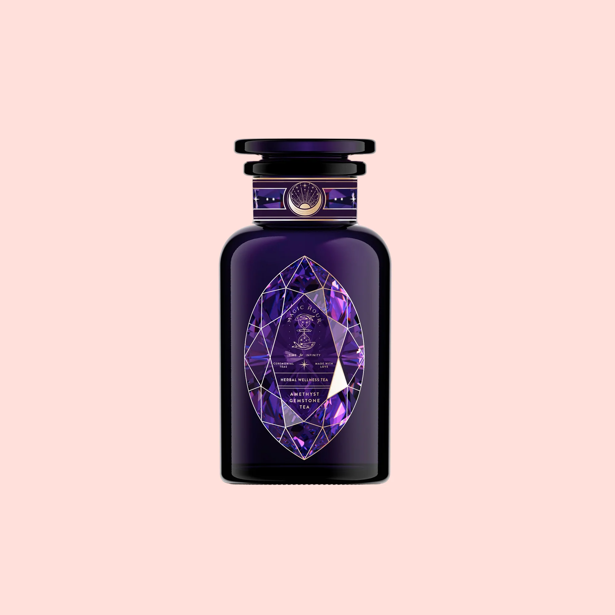 Amethyst: Strawberry-Passionfruit Gemstone Wellness Tea - Image 6