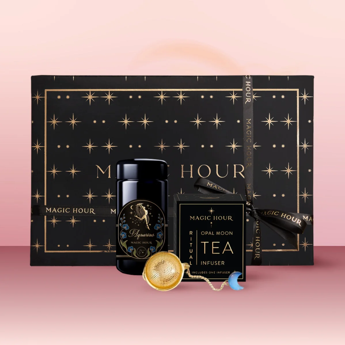 Aquarius Astrology Tea Gift Set - Image 2