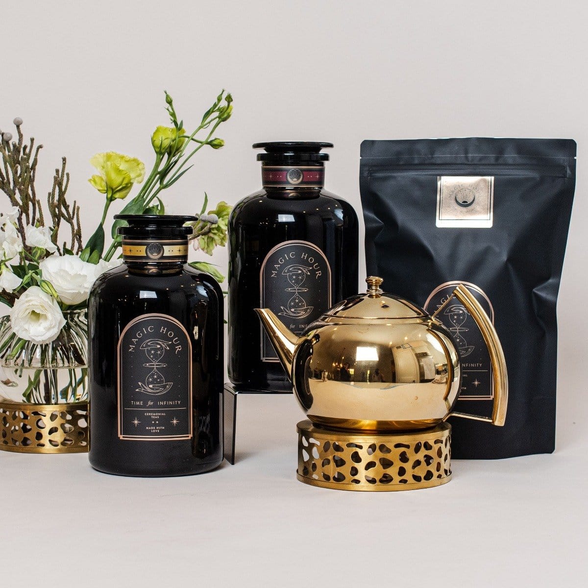 Big Magic: Violet Glass Apothecary Jar for Bulk Tea - Image 2