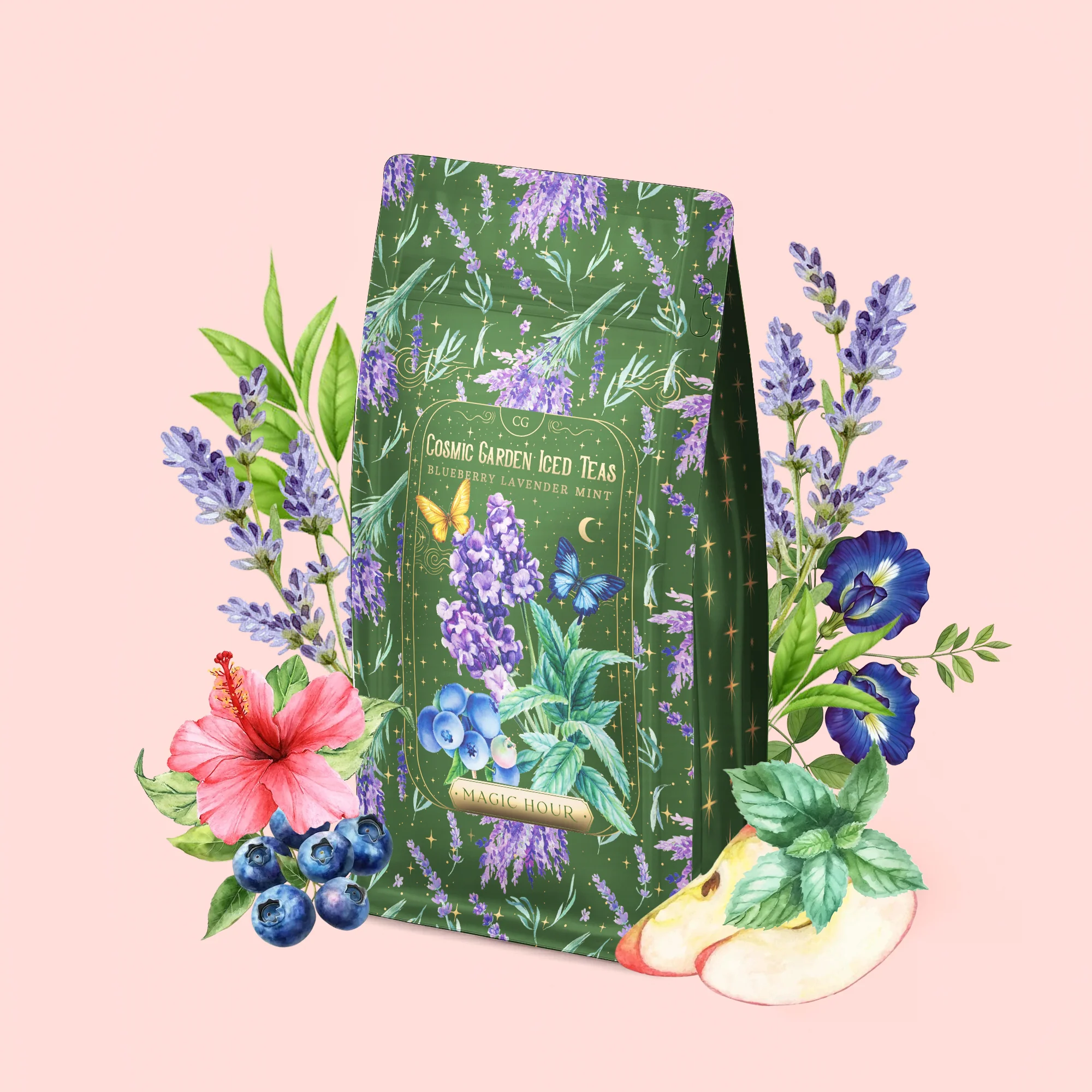 Blueberry Lavender Mint: Cosmic Garden Iced Tea - Image 8
