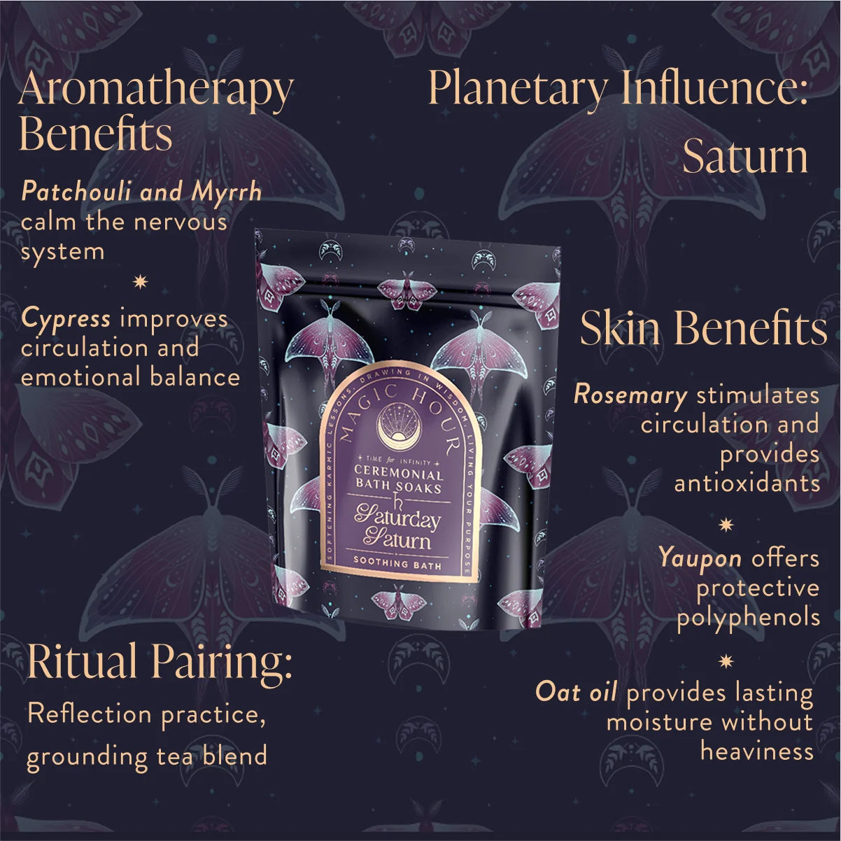 Ceremonial Bath Salt Soaks - Luxe Pouches-Refill Your Jar! - Image 14