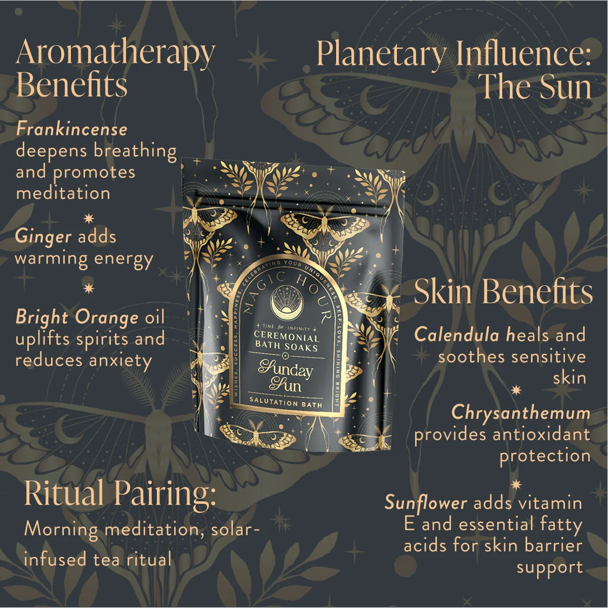 Ceremonial Bath Salt Soaks - Luxe Pouches-Refill Your Jar! - Image 7