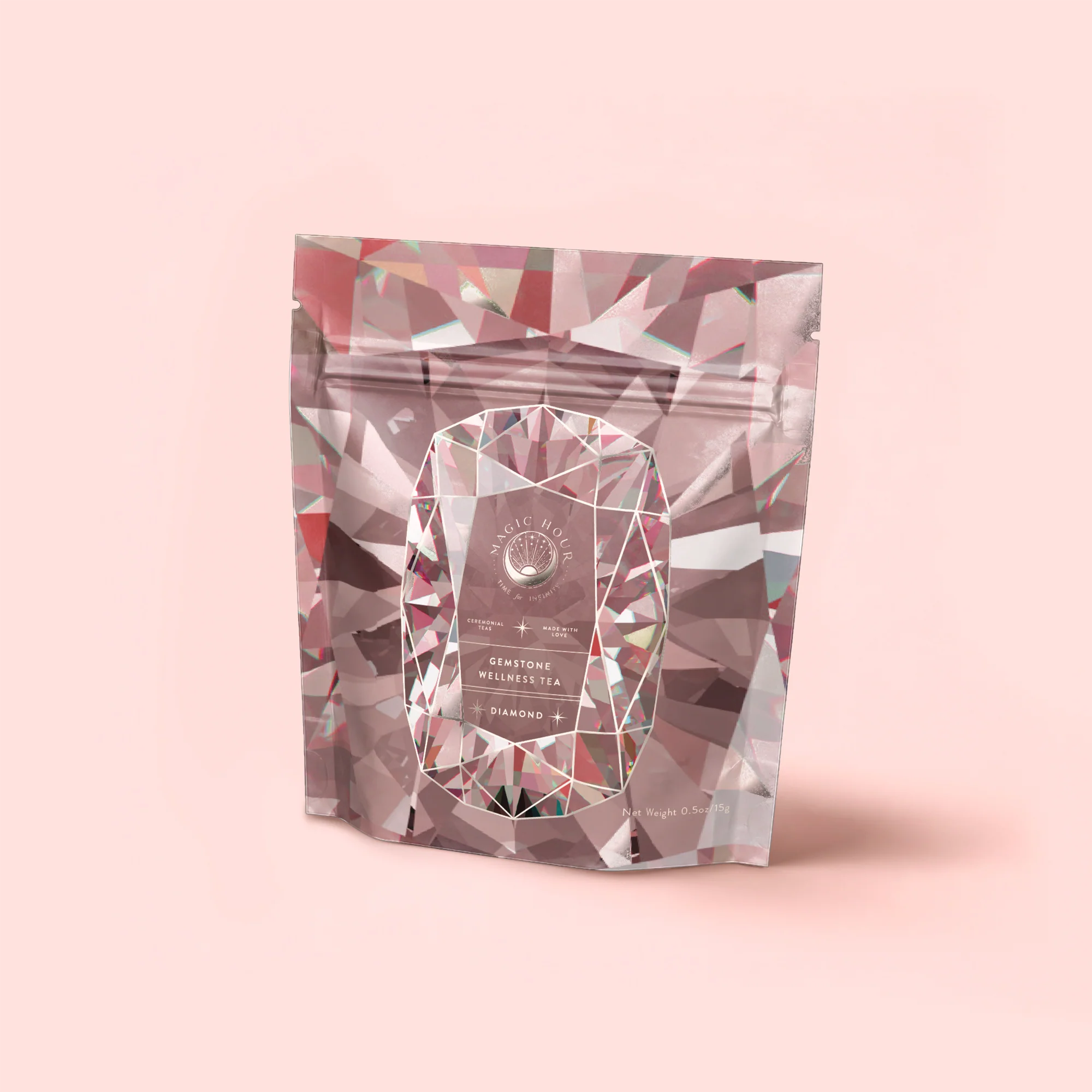 Diamond - Champagne & Strawberry Jasmine White Tea for Beautiful Skin - Image 4