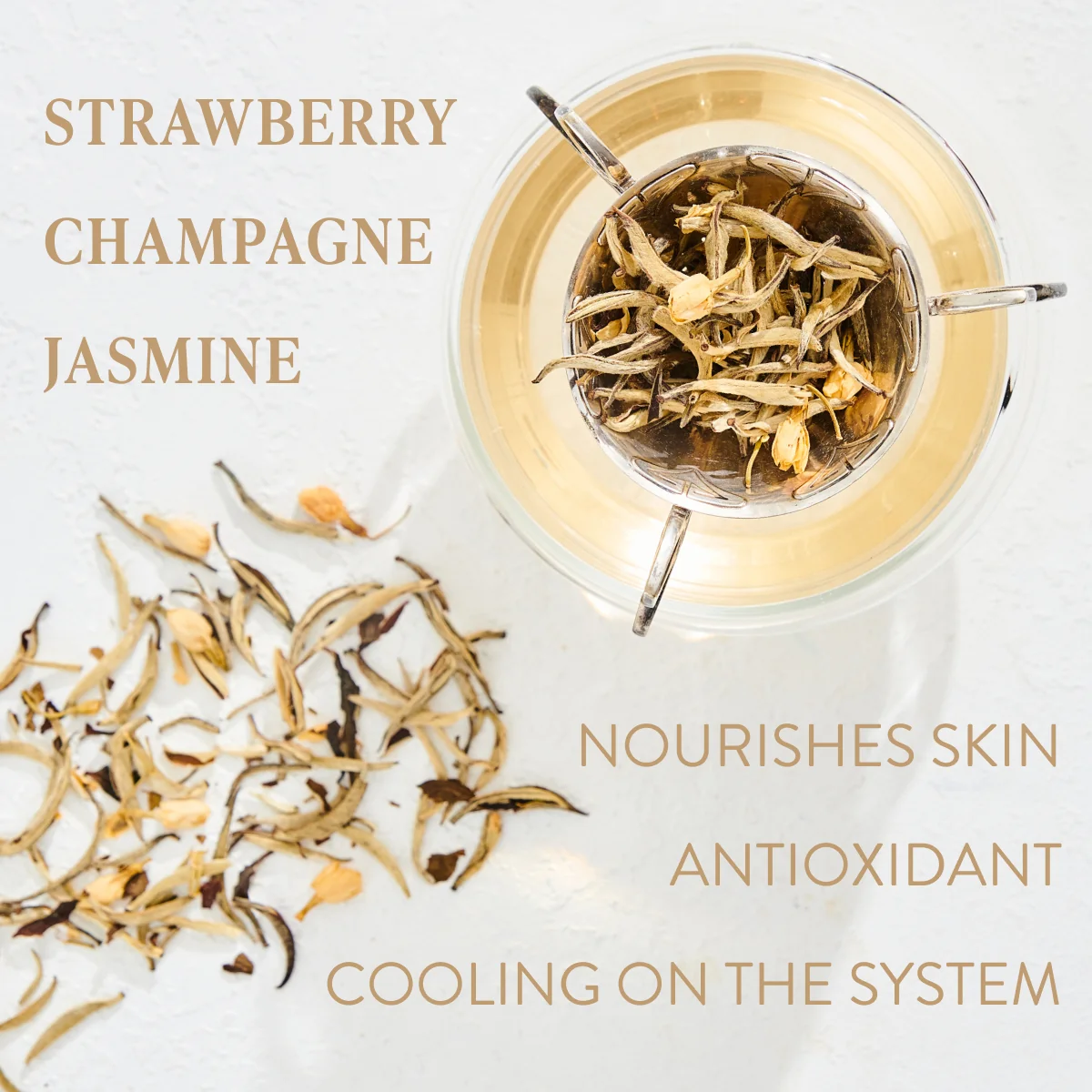 Diamond - Champagne & Strawberry Jasmine White Tea Case Packs - Image 2