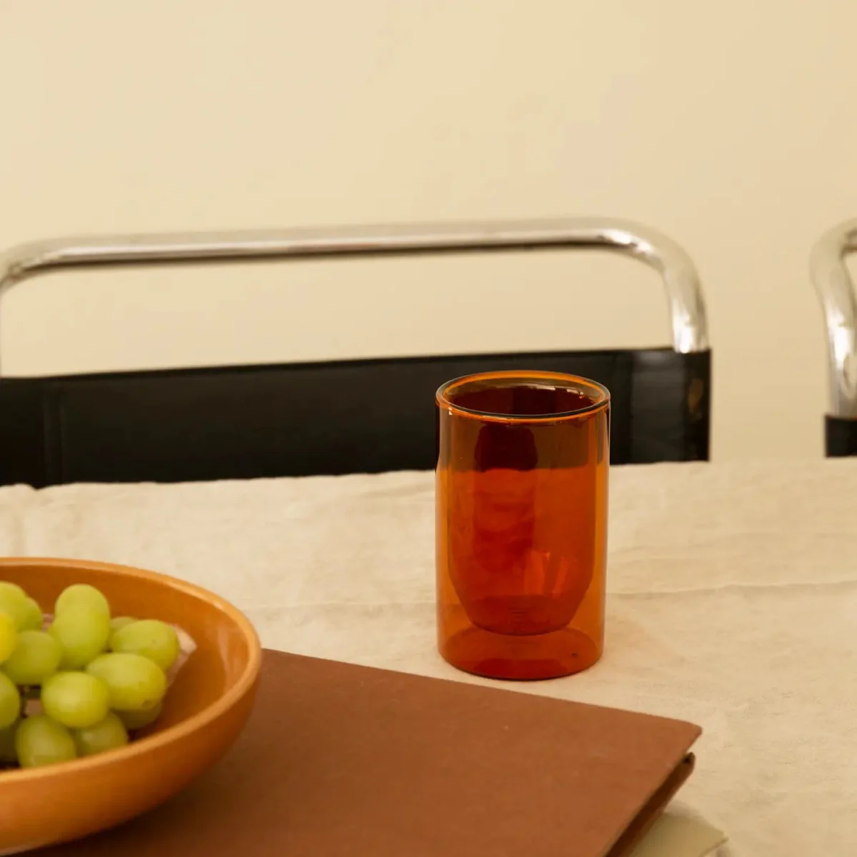 Double Walled Glass Set - Amber - Image 6
