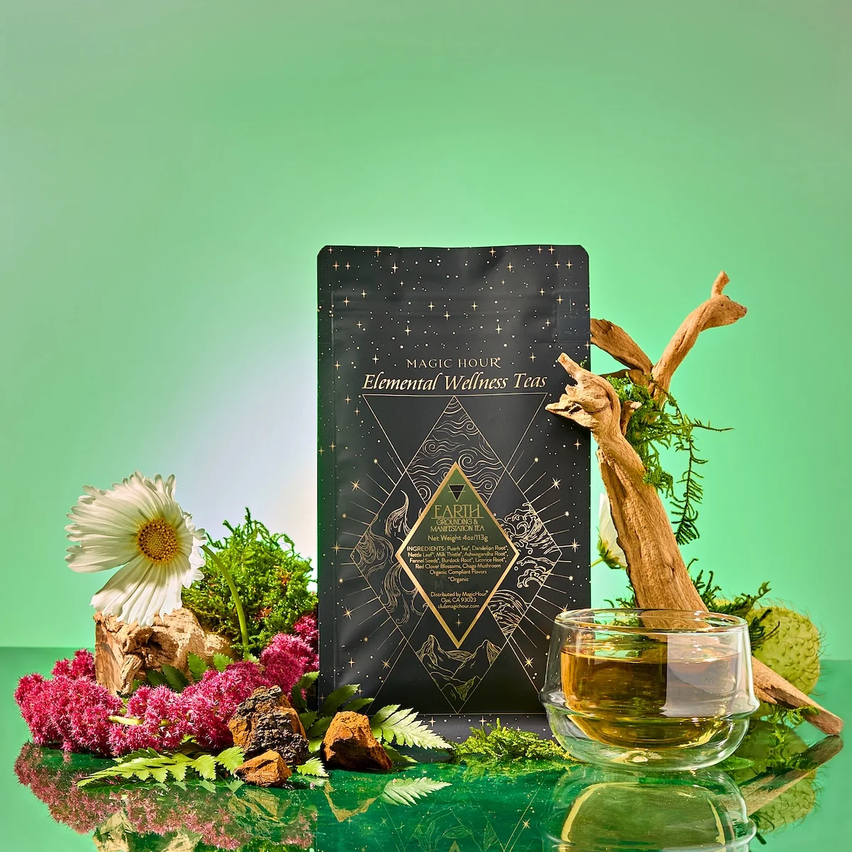 Earth: Stabilizing and Nourishing Herbs, Roots, and Puerh Tea for Digestion & Grounding - Image 3