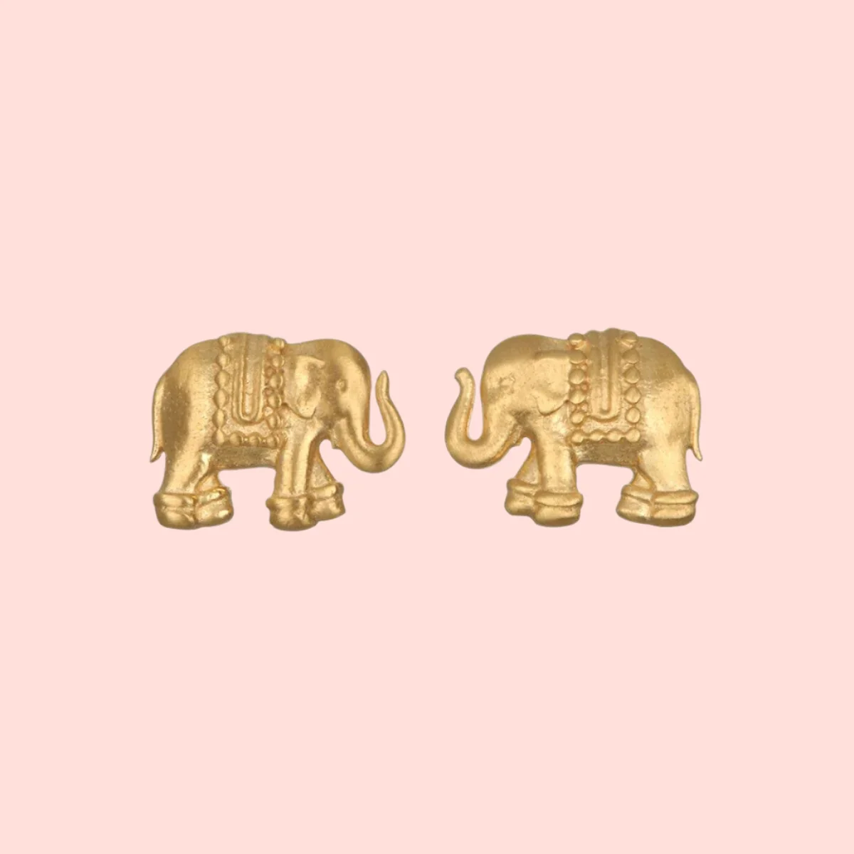 Elephant Stud Earrings