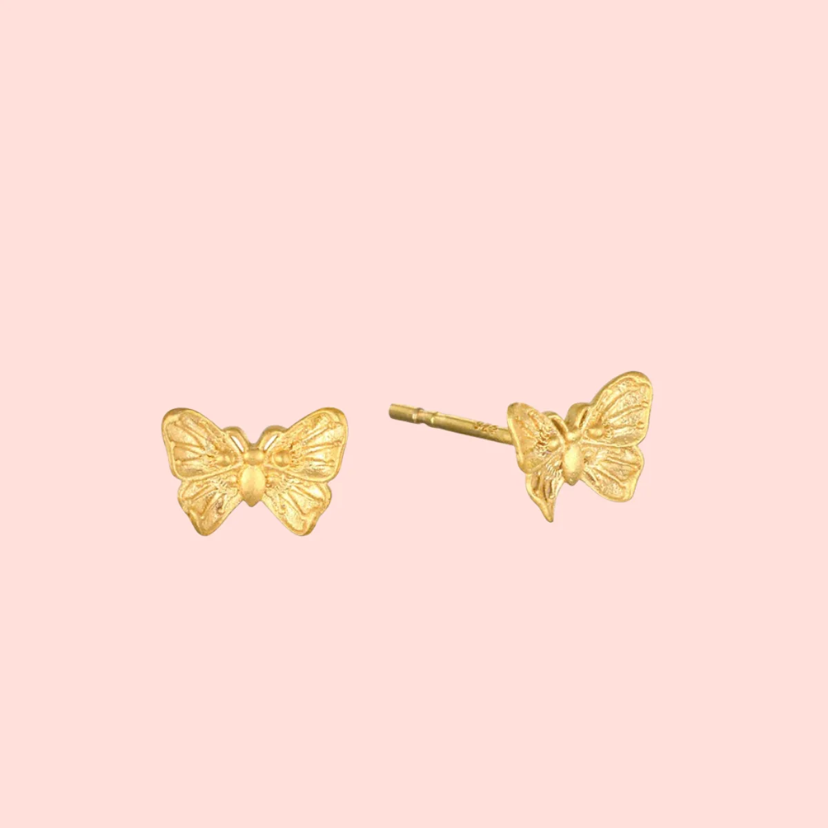 Freedom to Soar Butterfly Stud Earrings