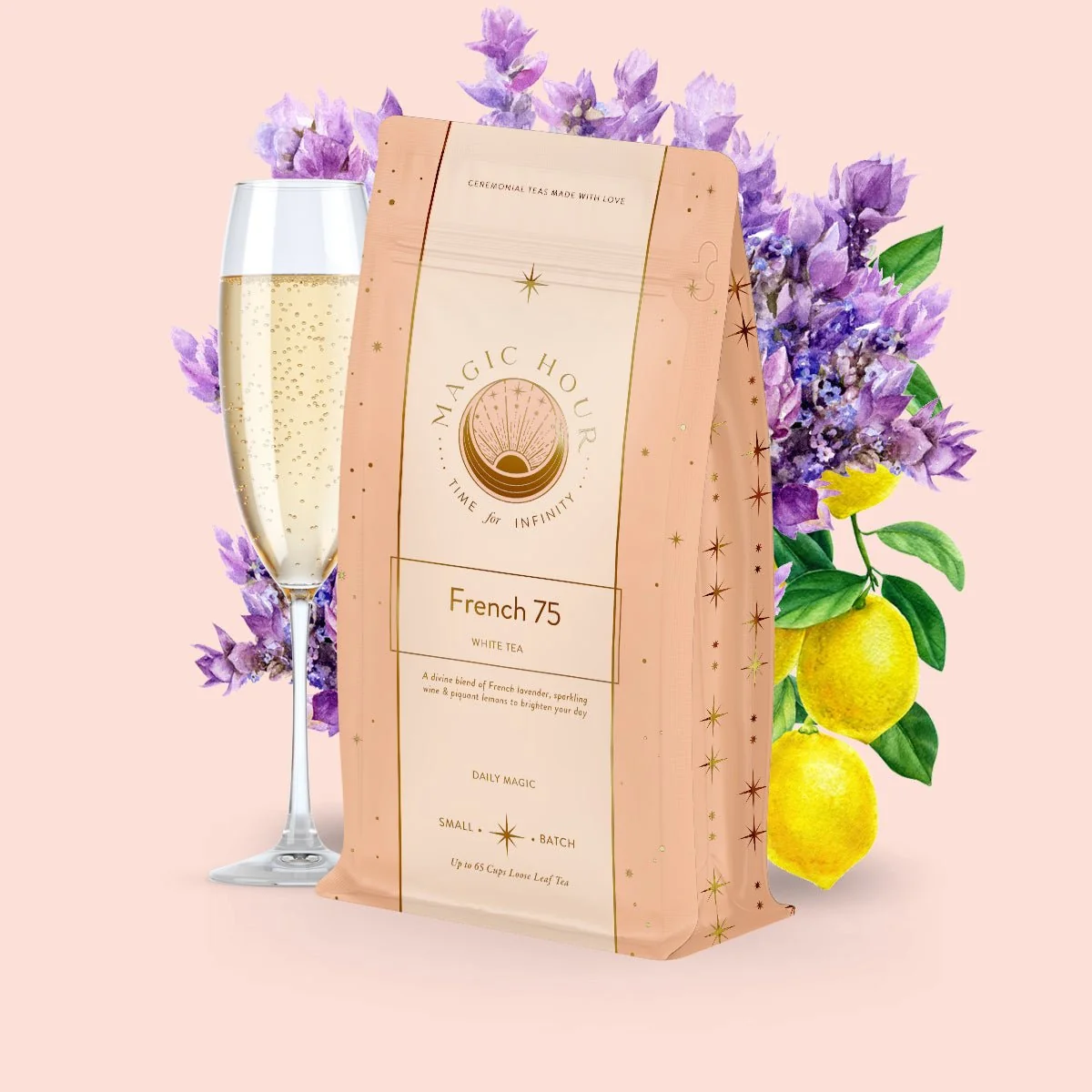 French 75 - Lemon Lavender Champagne White Tea - Image 2