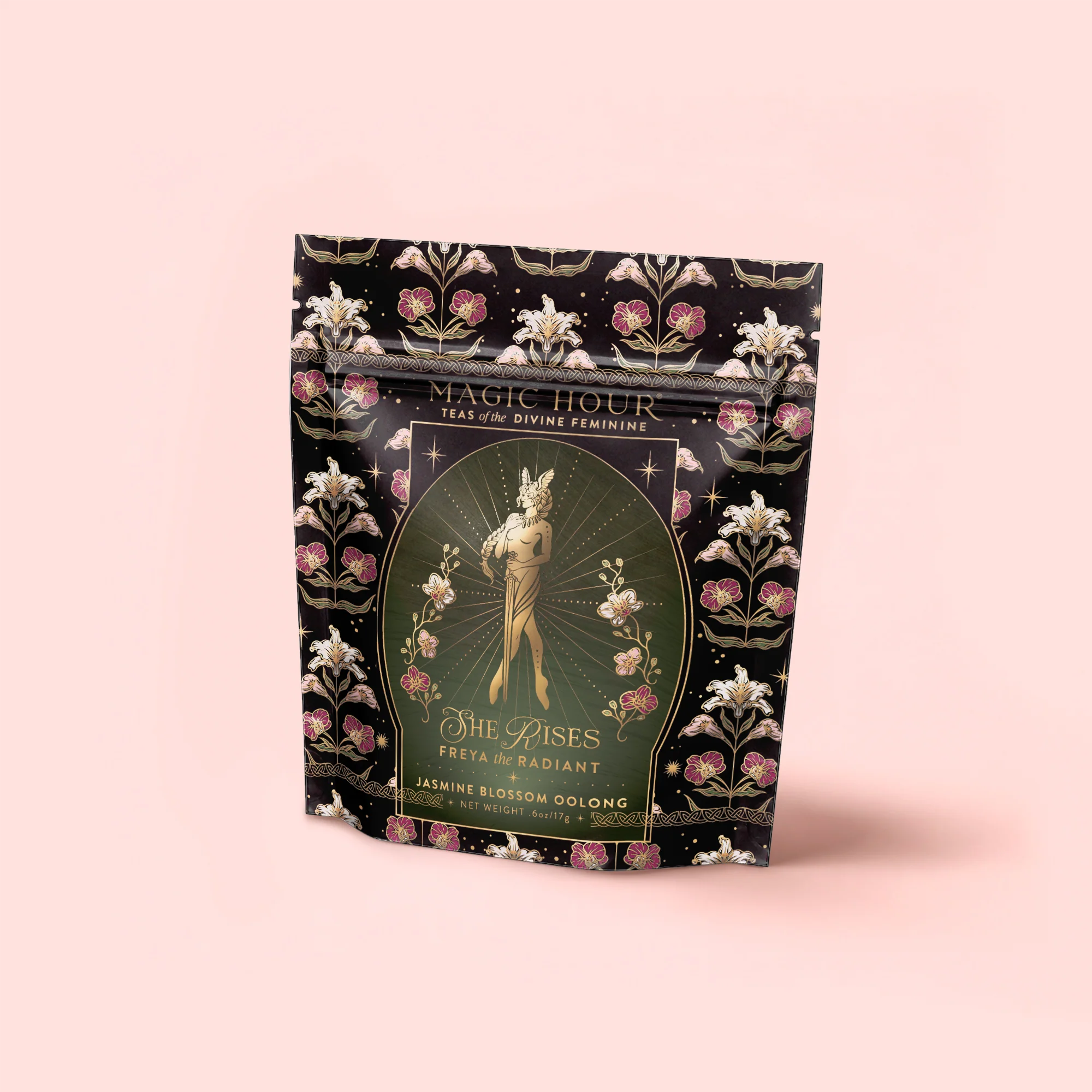 Freya The Radiant: Jasmine Bai Hao Oolong with Bergamot & Berry - Image 7