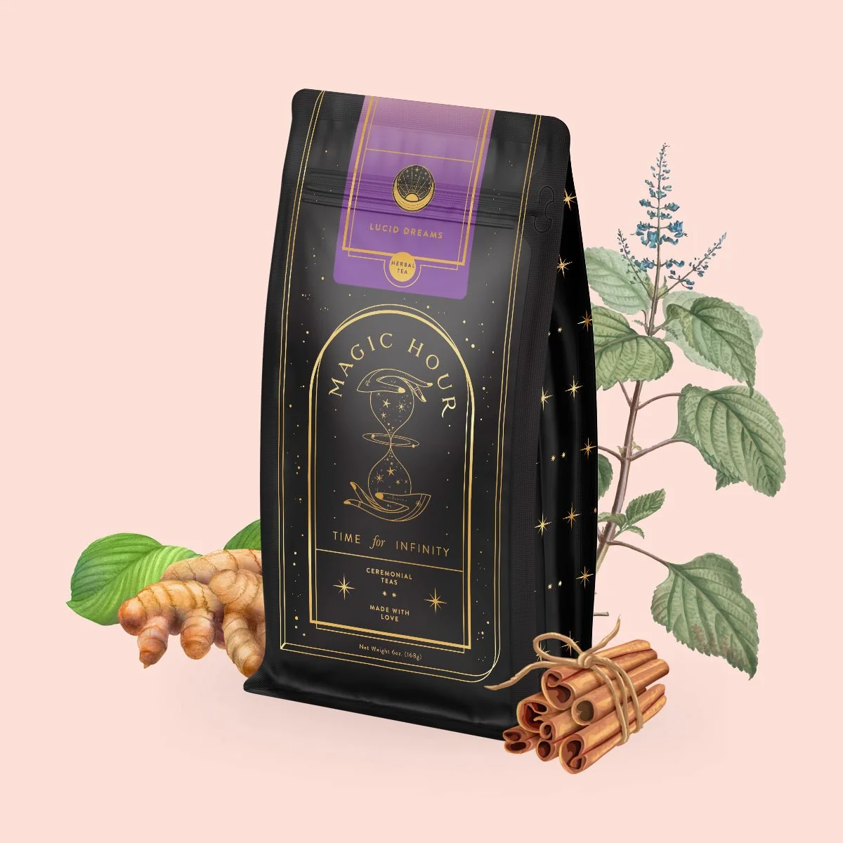 Lucid Dreams: Tulsi-Turmeric Herbal Tea for Sleep Case Packs - Image 3