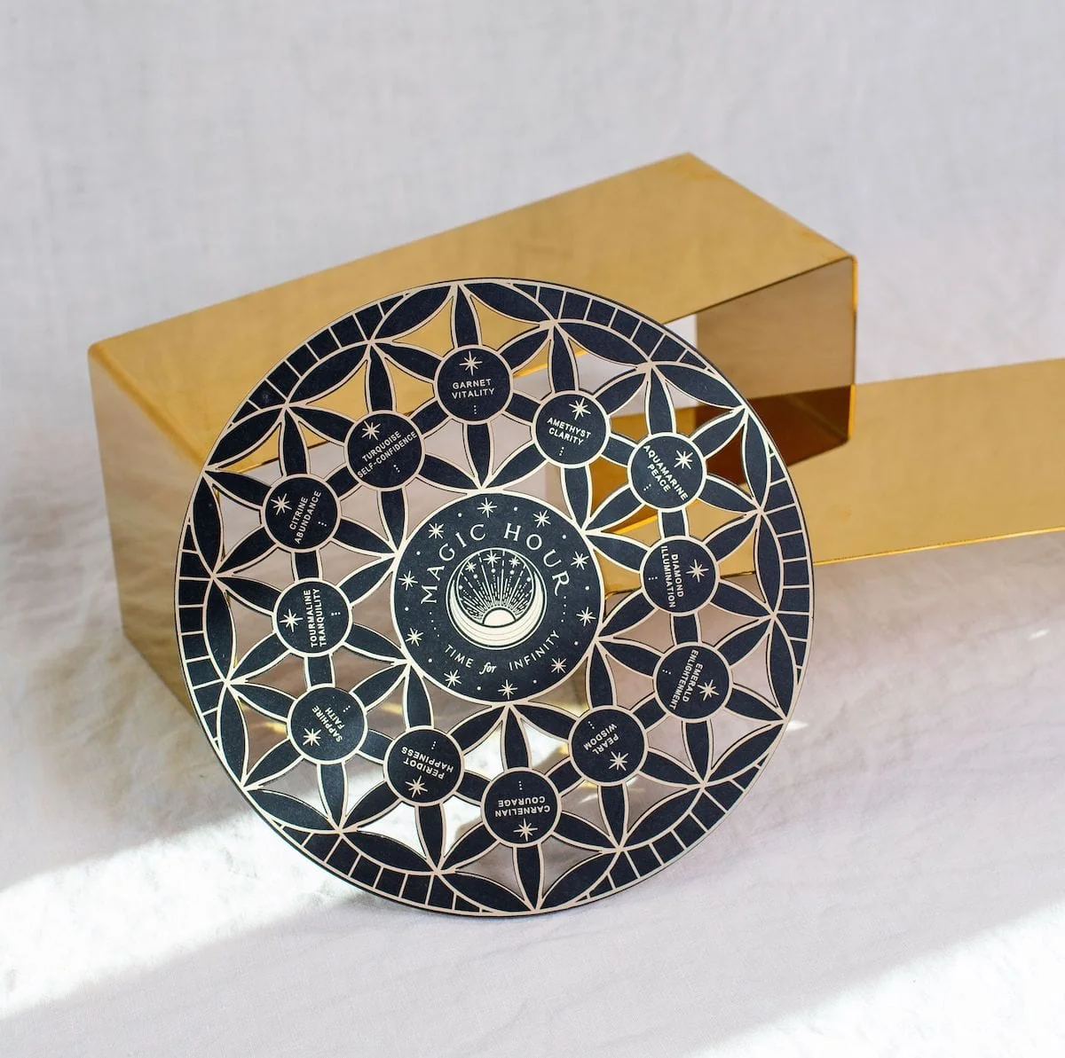 Crystal Grid: Flower of Life Tea Ceremony Altar - Image 3