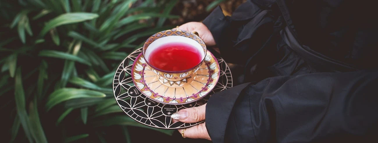 Crystal Grid: Flower of Life Tea Ceremony Altar - Image 5