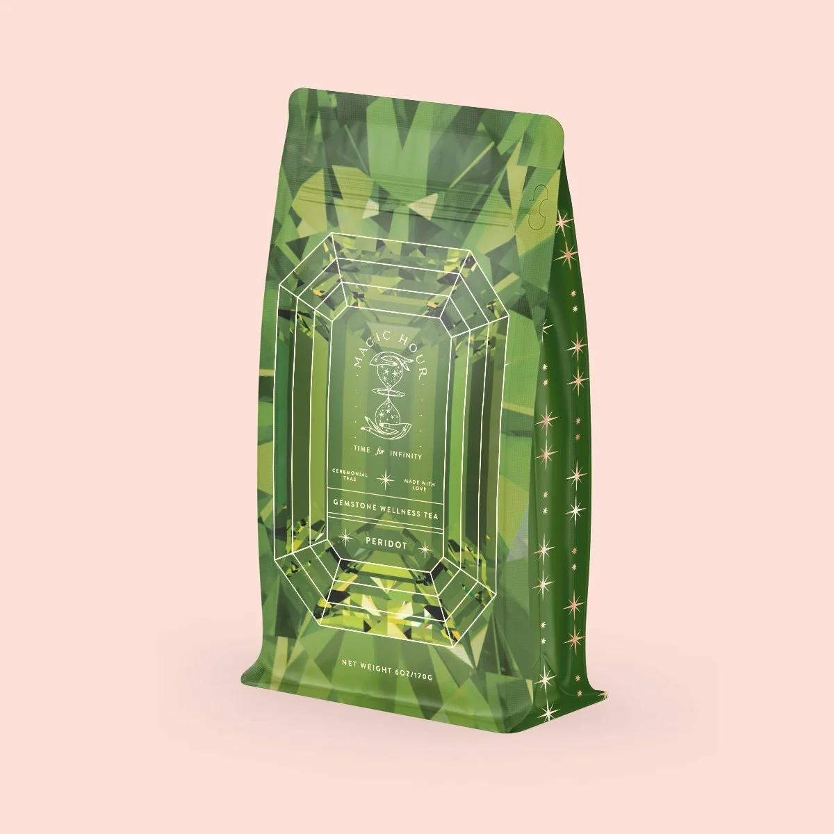 Peridot Mango-Peach Oolong Green Tea Refill Pouch - Image 3