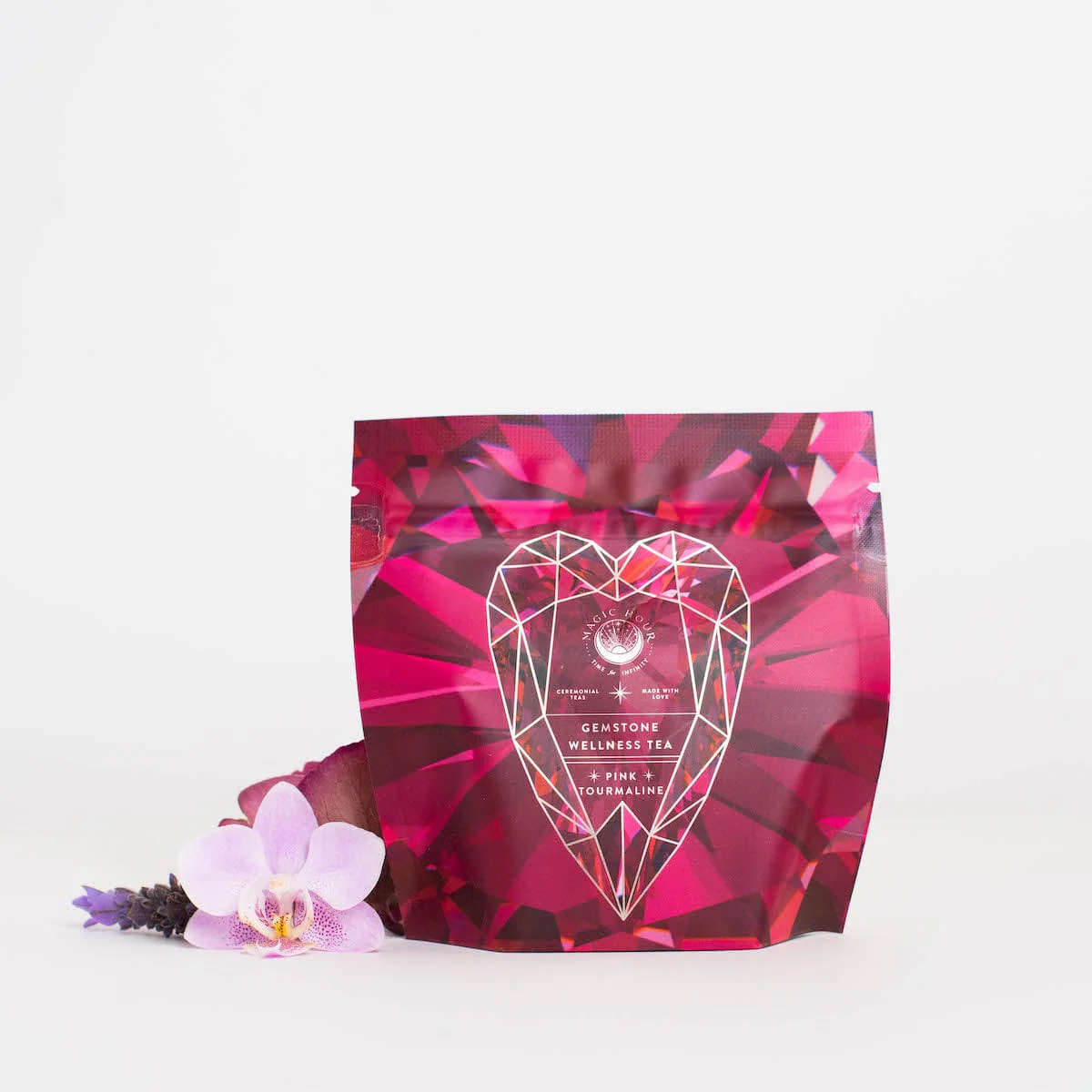 Pink Tourmaline: Organic Dragon Fruit Hibiscus White Tea Case Packs - Image 7