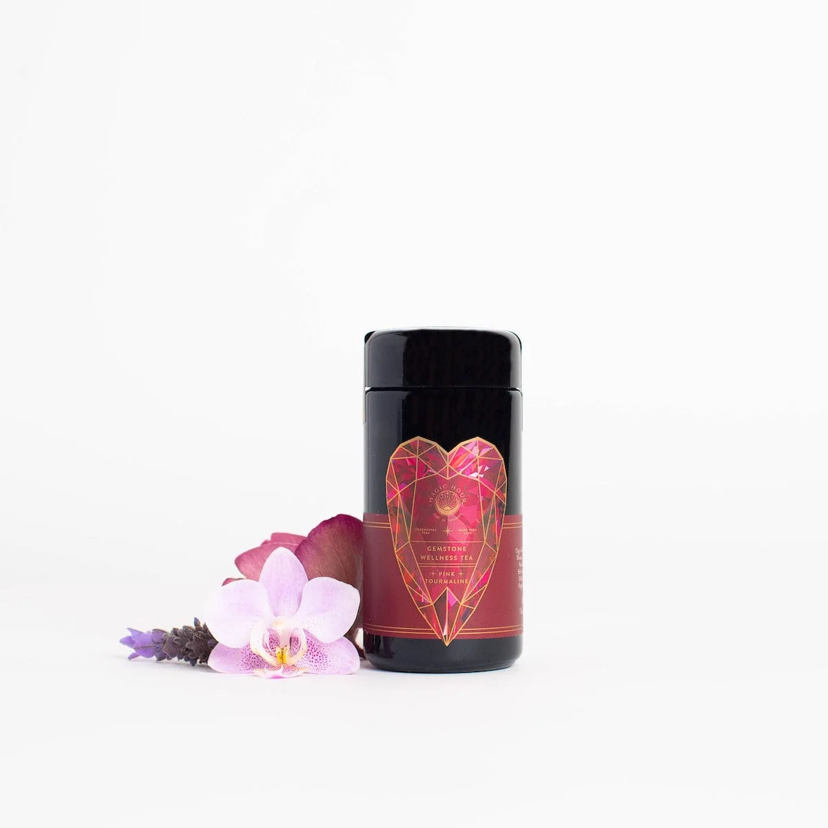 Pink Tourmaline: Organic Dragon Fruit Hibiscus White Tea Case Packs - Image 8