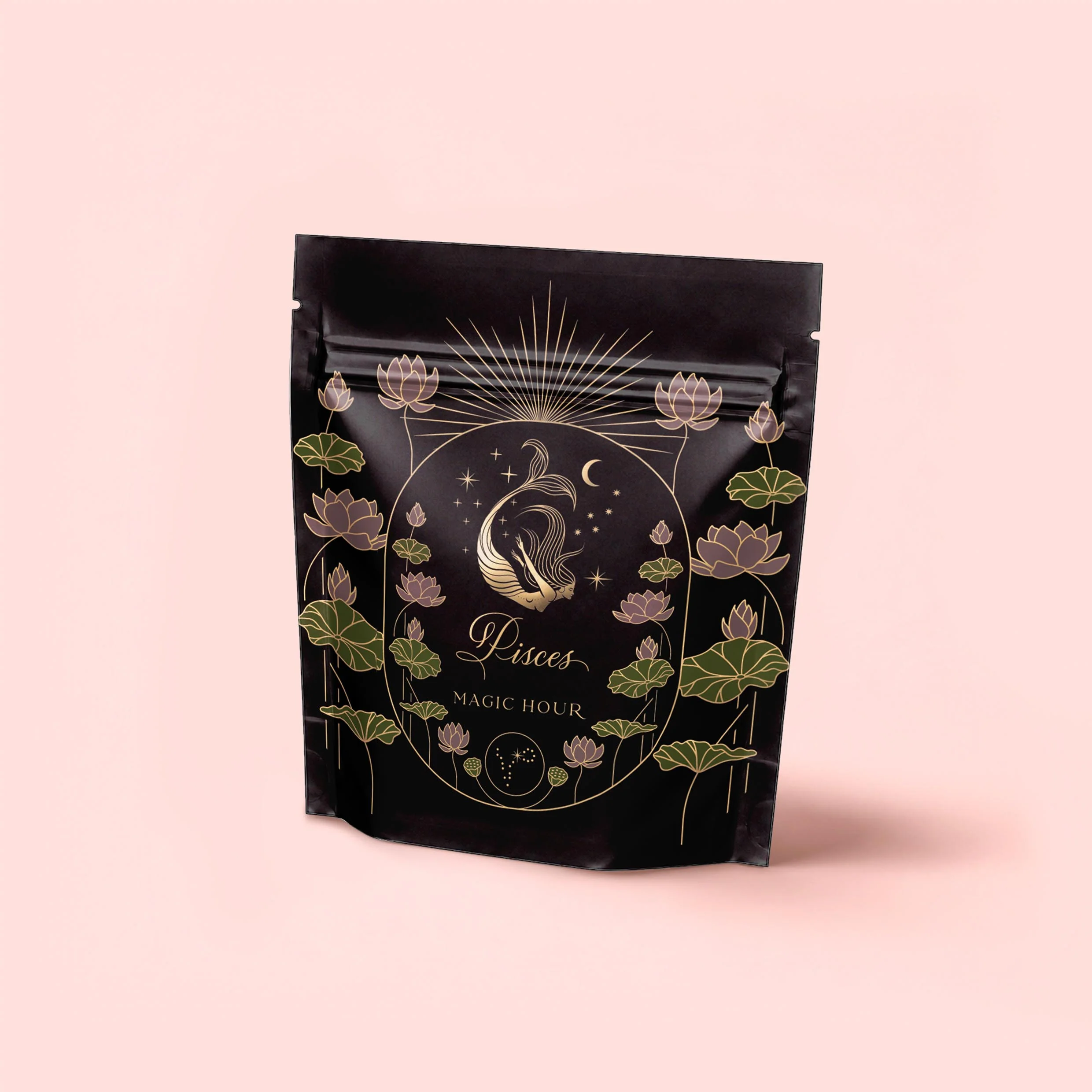 Pisces: Magnolia-Jasmine Blueberries & Cream Tea with Lion's Mane - Image 5