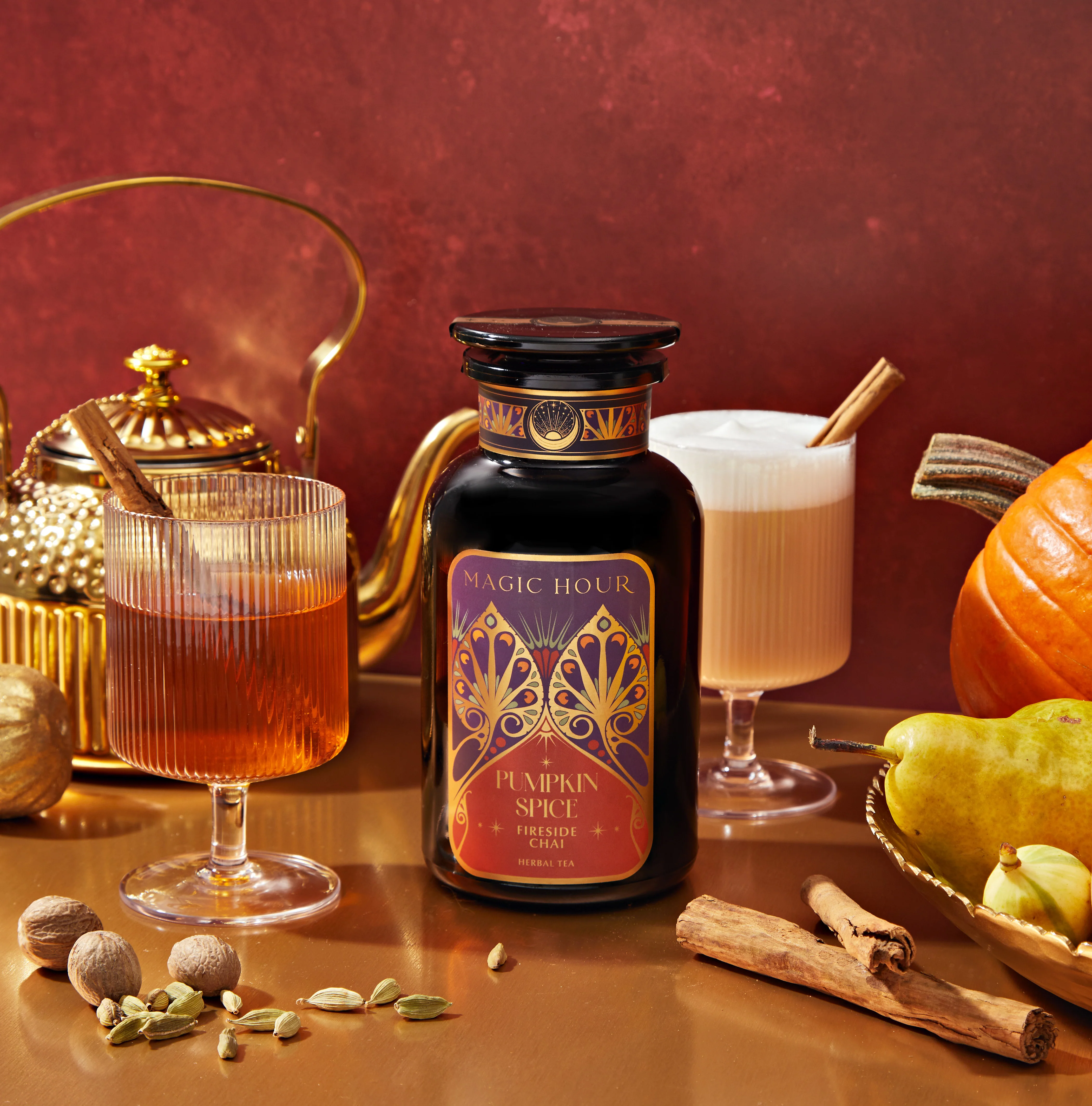 Pumpkin Spice Essentials Tea Trio Gift Set - Image 3