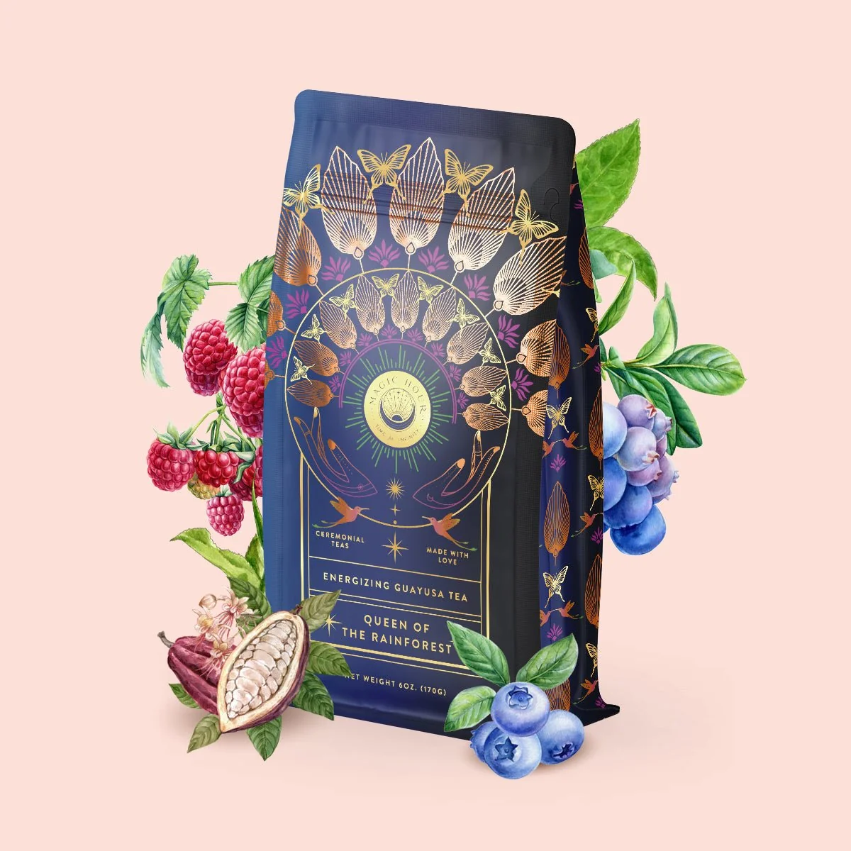 Queen of the Rainforest : Cacao-Berry Tea Case Packs - Image 5