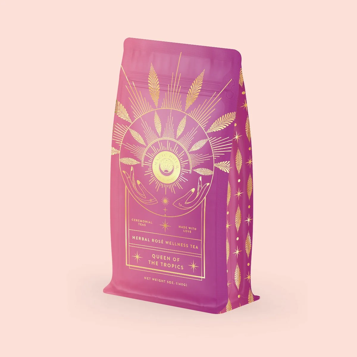 Queen of the Tropics: Rosé all Day Alternative Tea Refill Pouch - Image 3