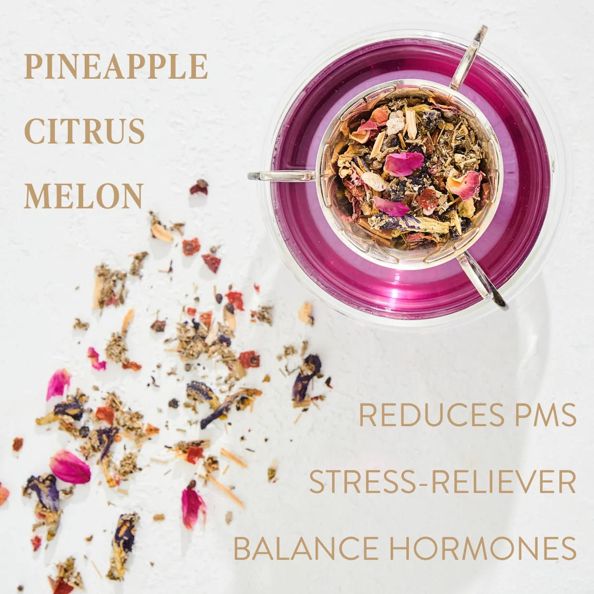 Queen of Wellness: Women's Hormone Balancing Tea Refill Pouch - Image 2