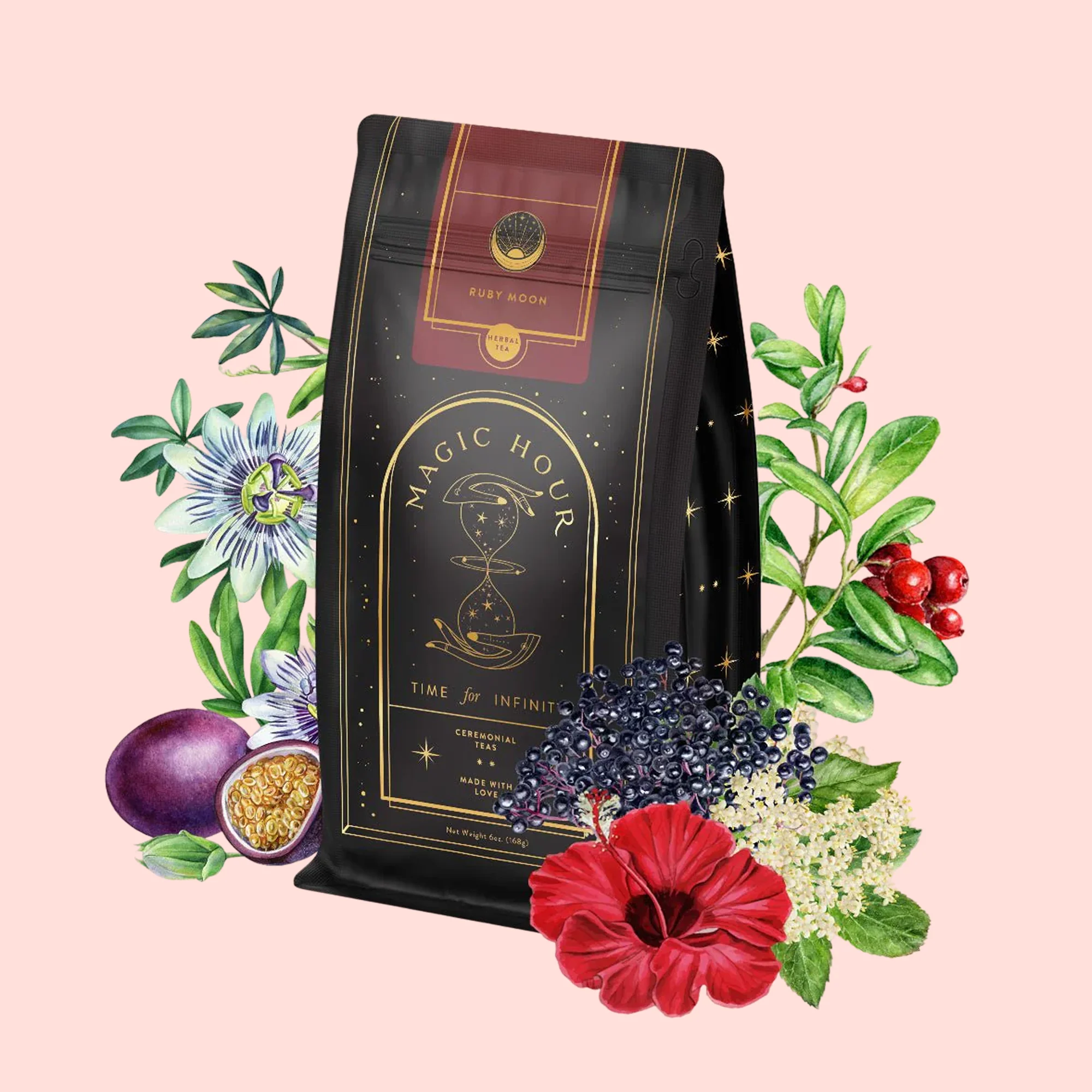 Ruby Moon™ : Hibiscus Elderberry Tea - Image 4
