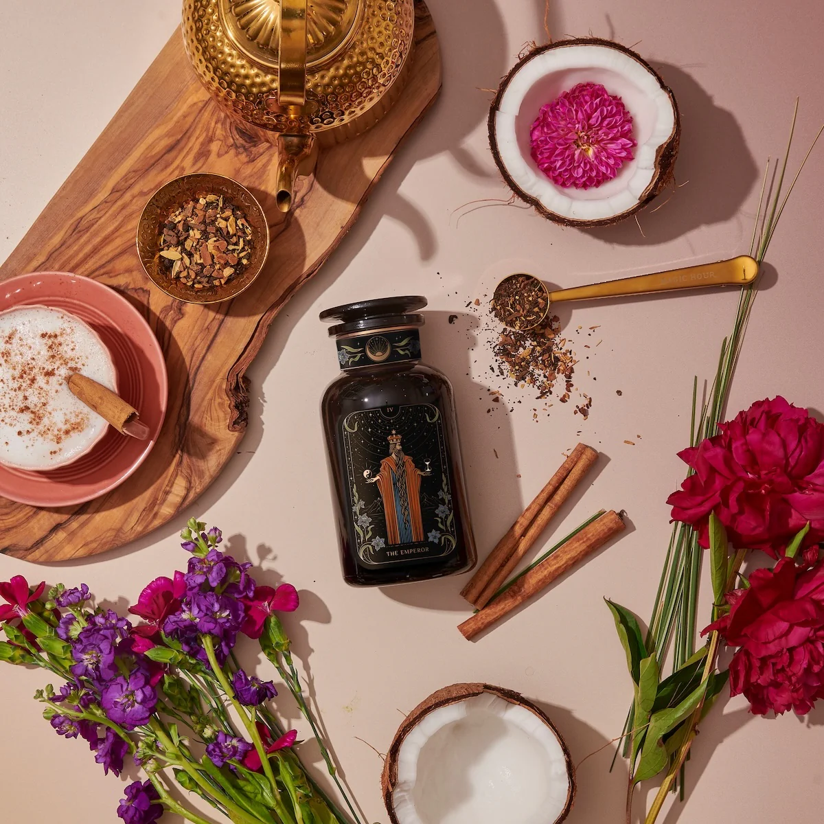 The Emperor: Green Chaga Chai with Lion's Mane and Reishi - Image 2