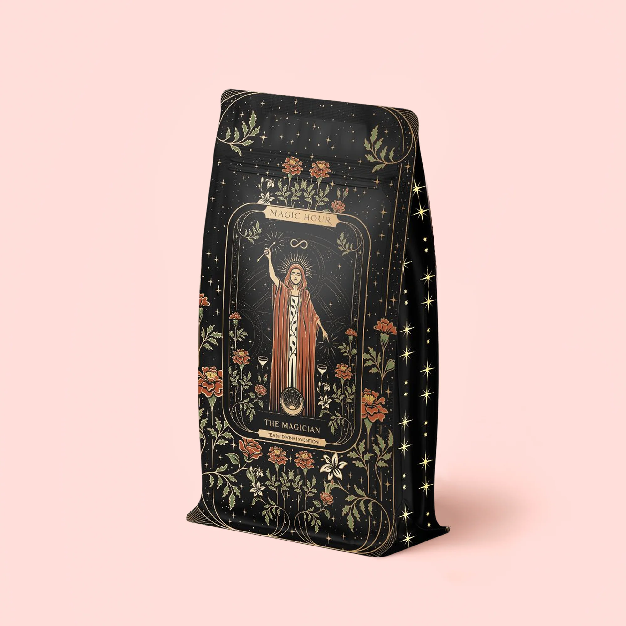 The Magician - Elderberry-Ginger-Vanilla Herbal Tea Refill Pouch - Image 4