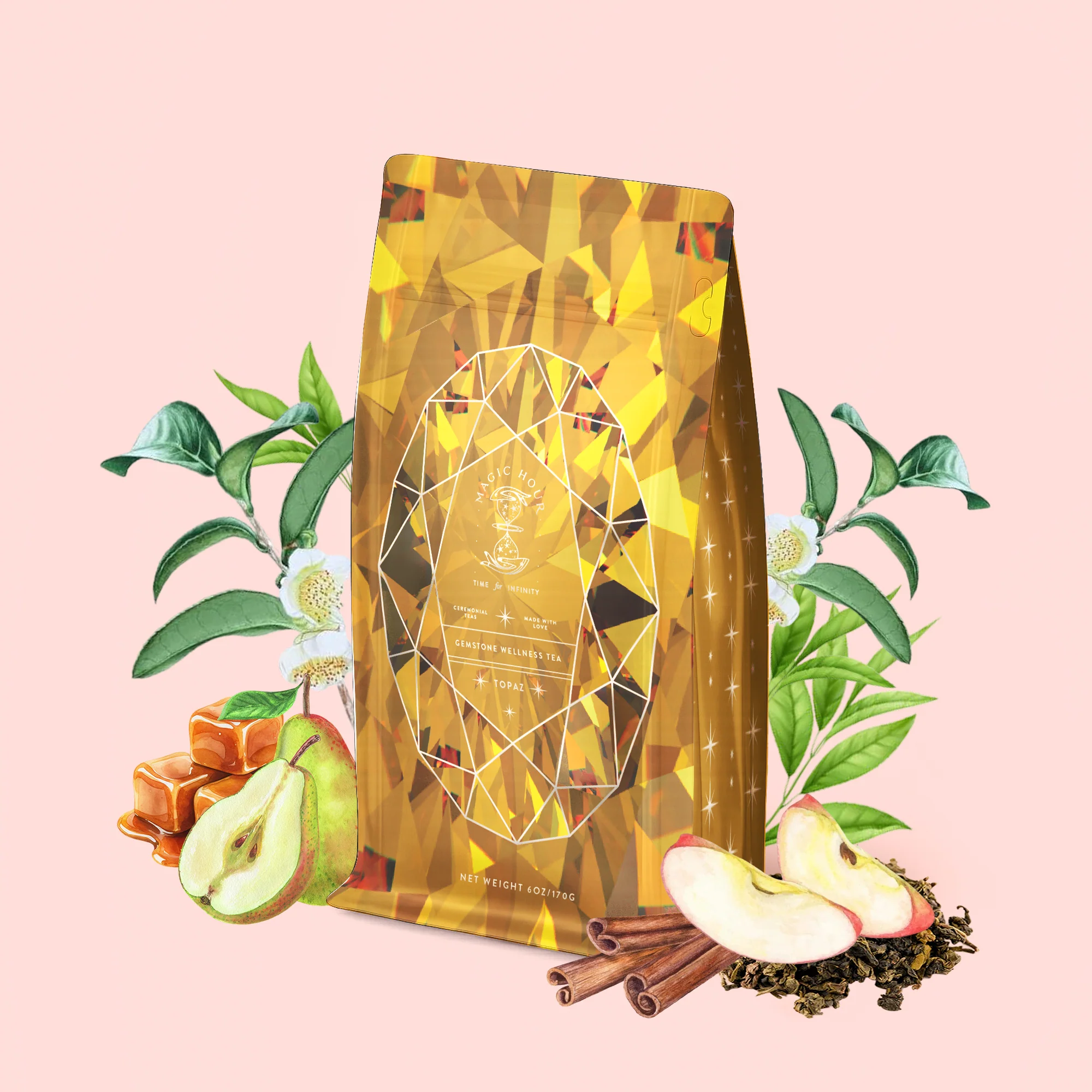 Topaz - Caramel Apple Oolong Tea for Optimism & a Lightness of Being - Image 5