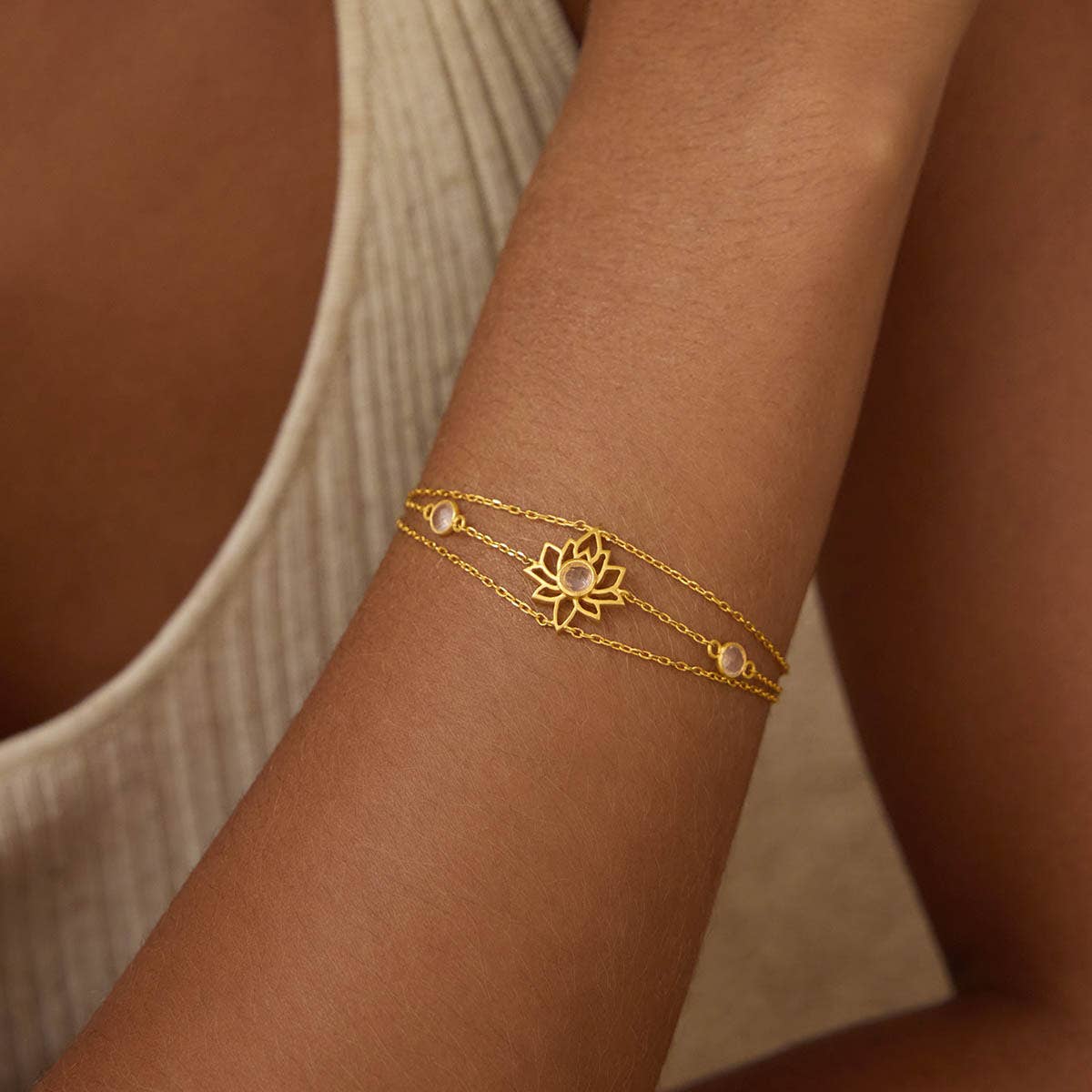 Transformed by Love Lotus Bracelet - Image 2